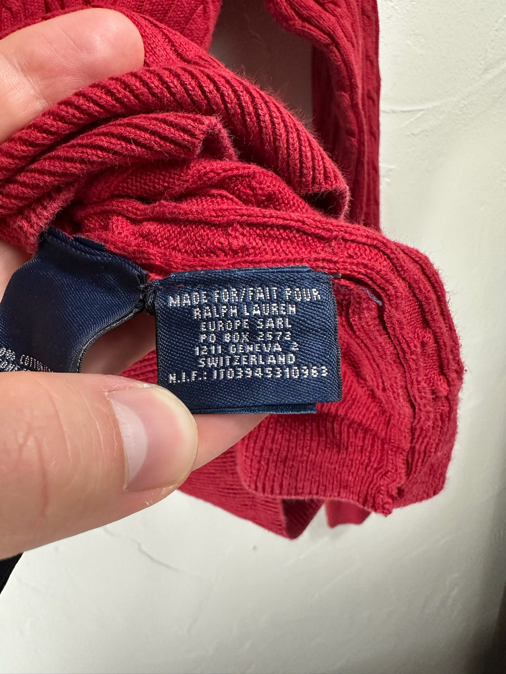 Pull Torsadé Ralph Lauren