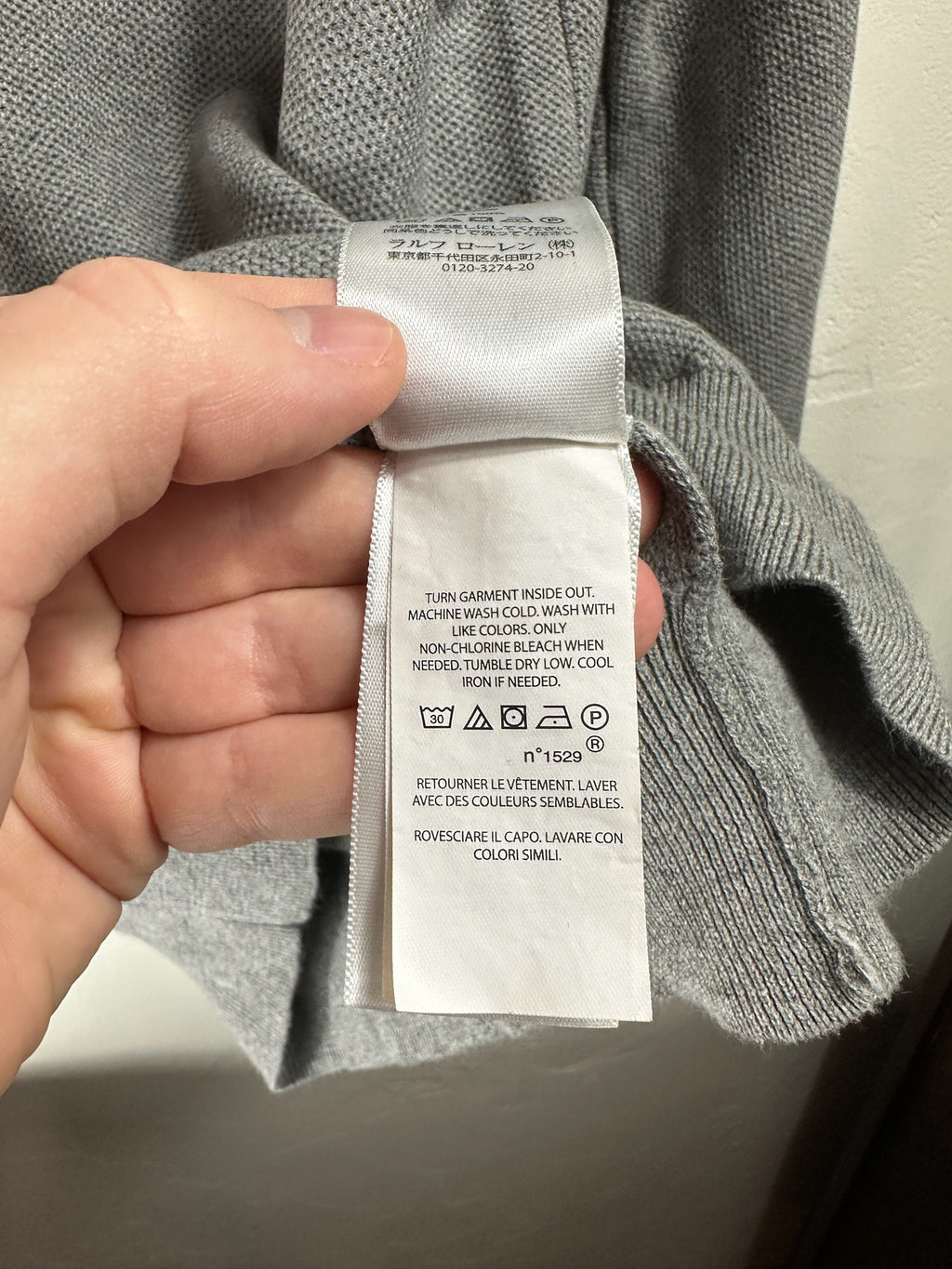 Pull Zippé Ralph Lauren