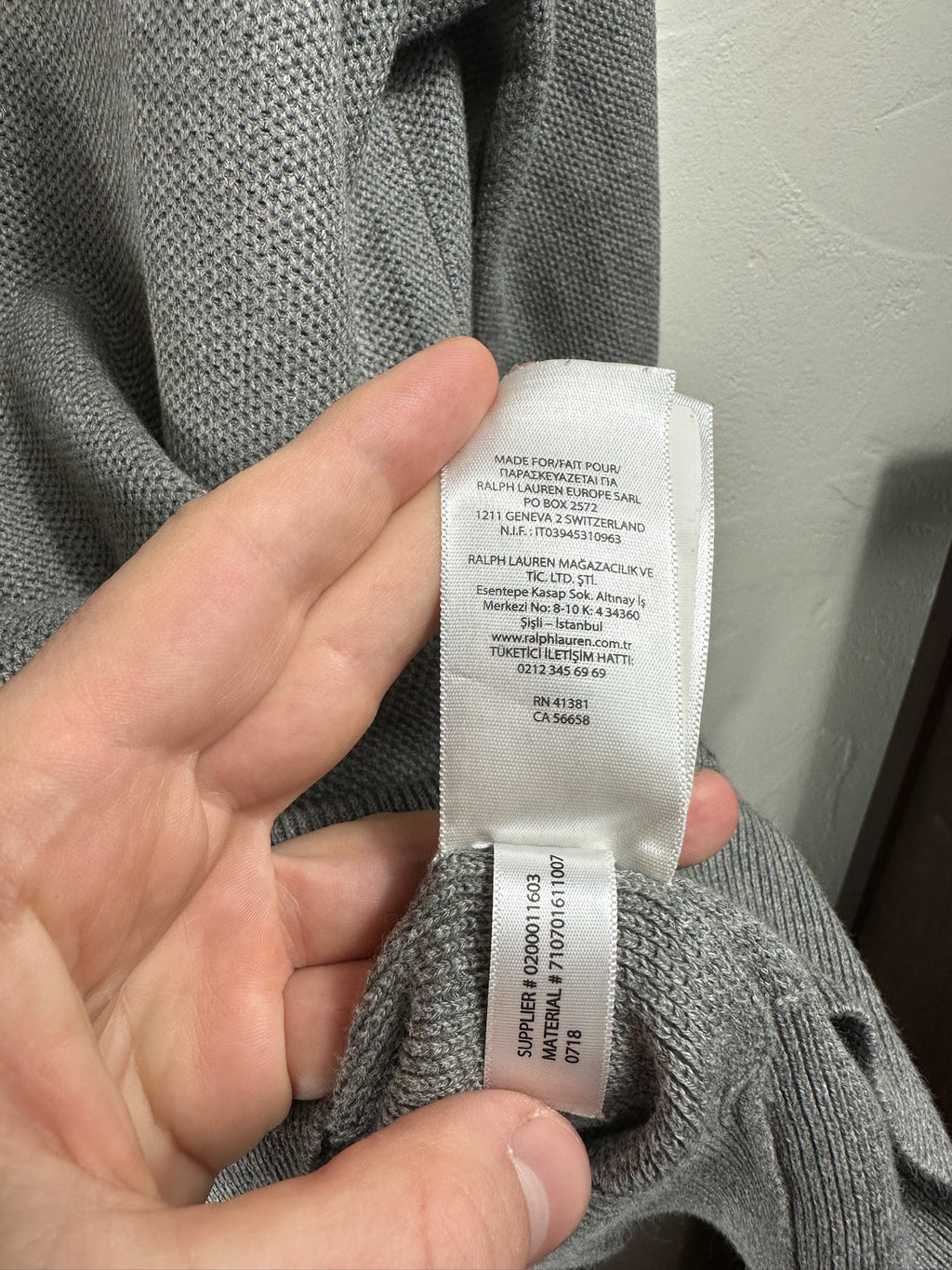 Pull Zippé Ralph Lauren