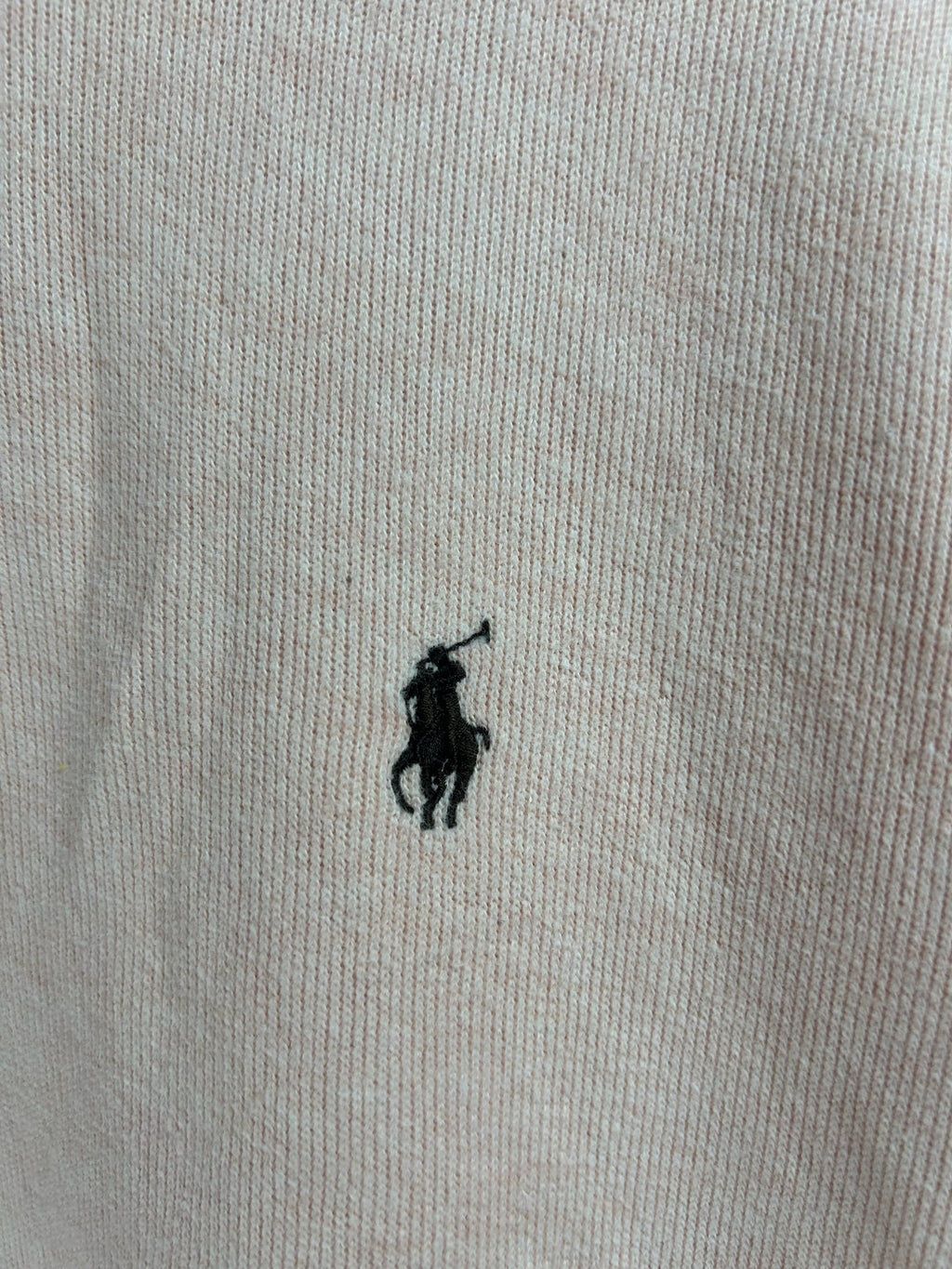 Pull zippé Ralph Lauren rose - Homme - Taille XL