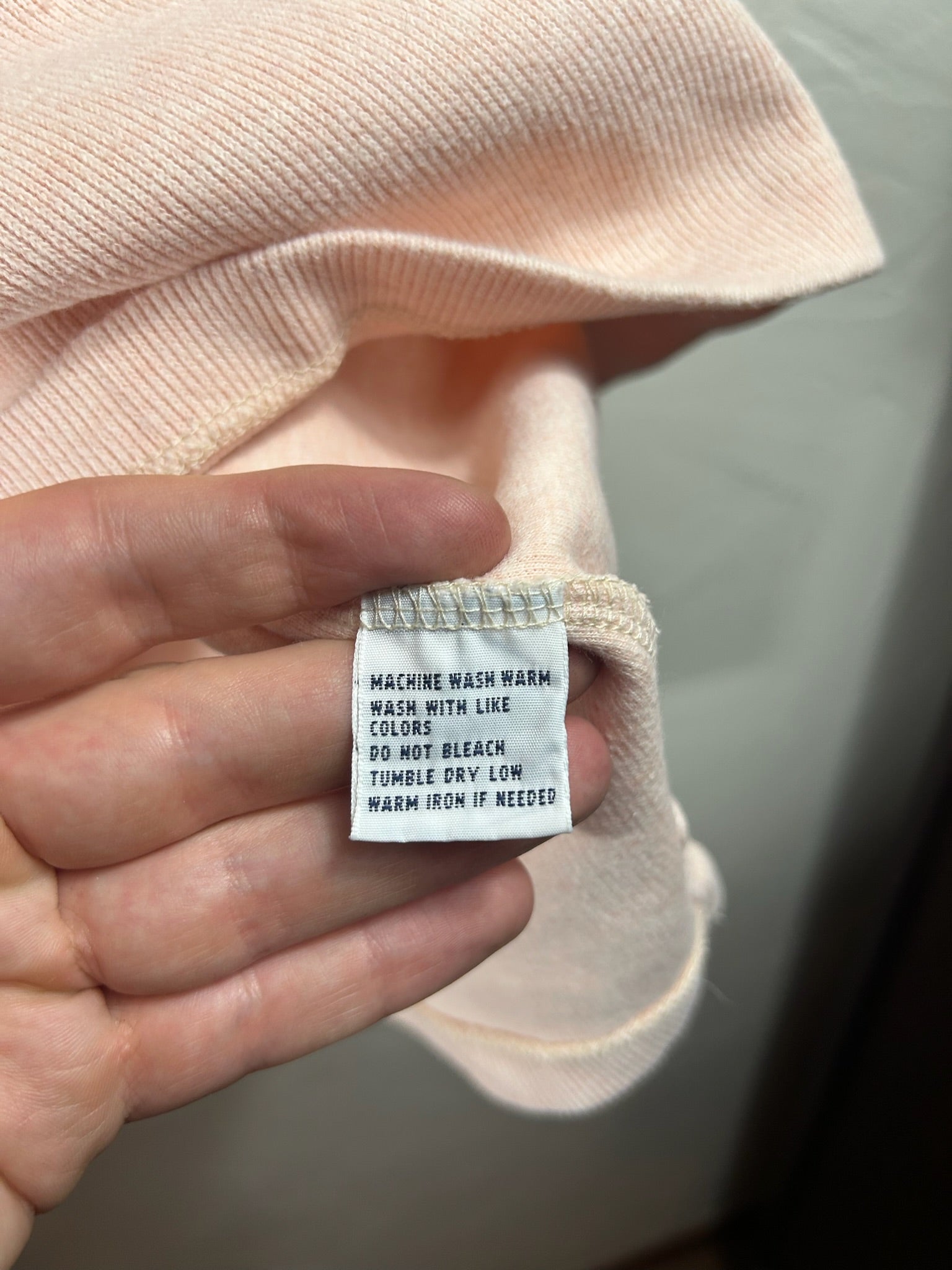 Pull zippé Ralph Lauren rose - Homme - Taille XL