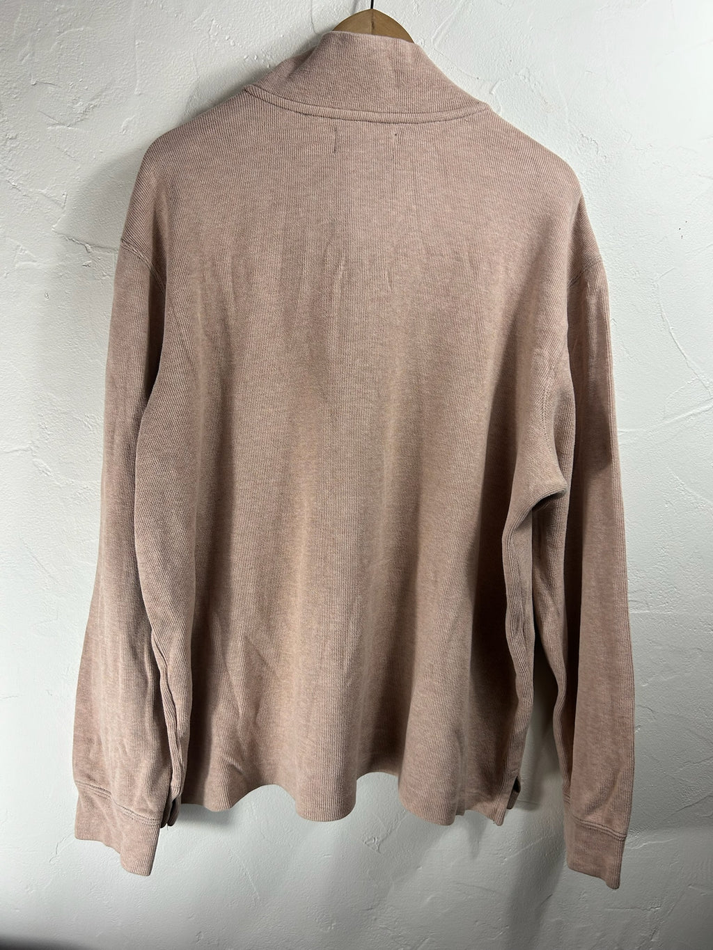Pull zippé Ralph Lauren beige - Homme - Taille XL