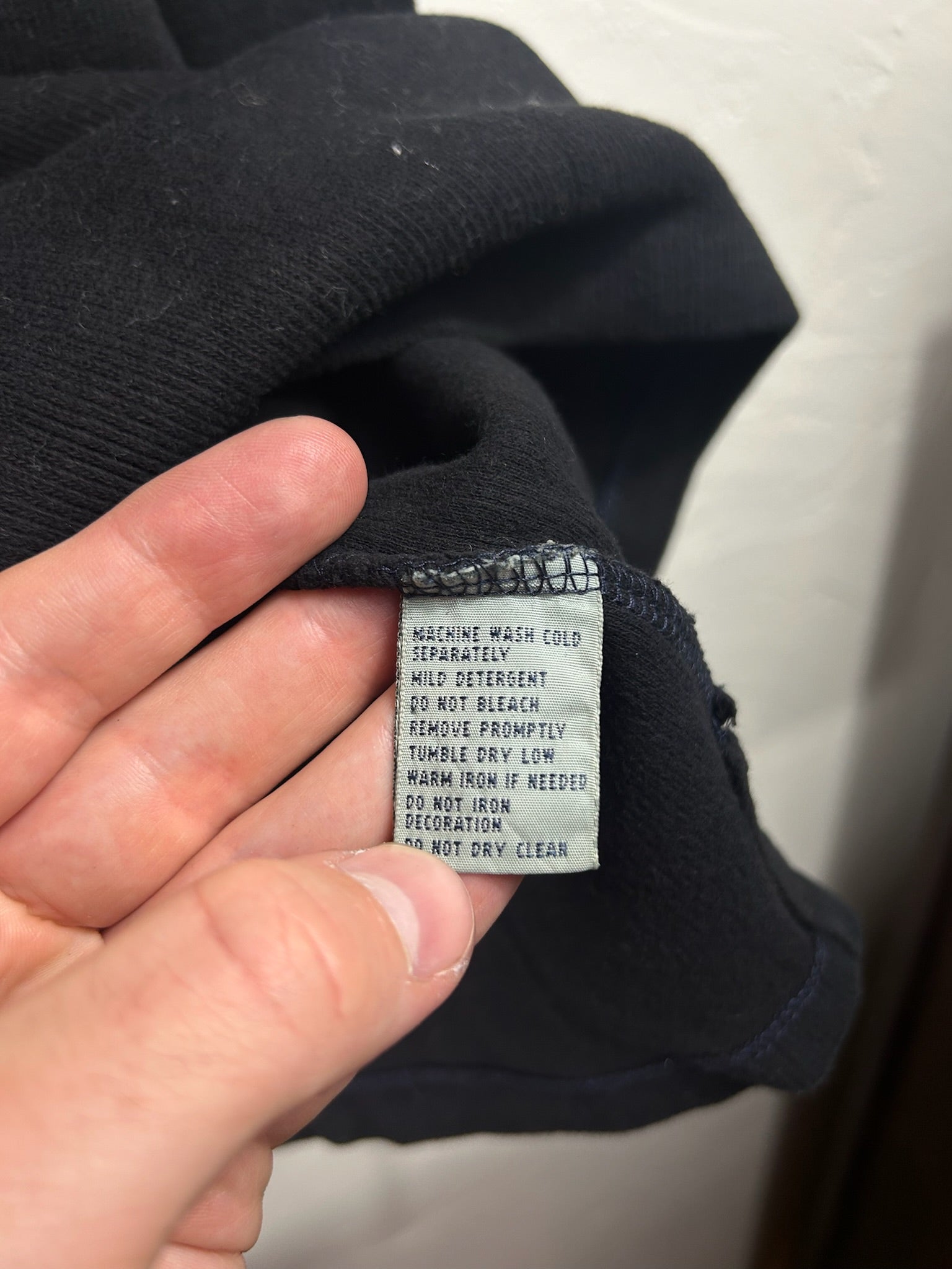 Pull zippé Ralph Lauren noir - Homme - Taille L