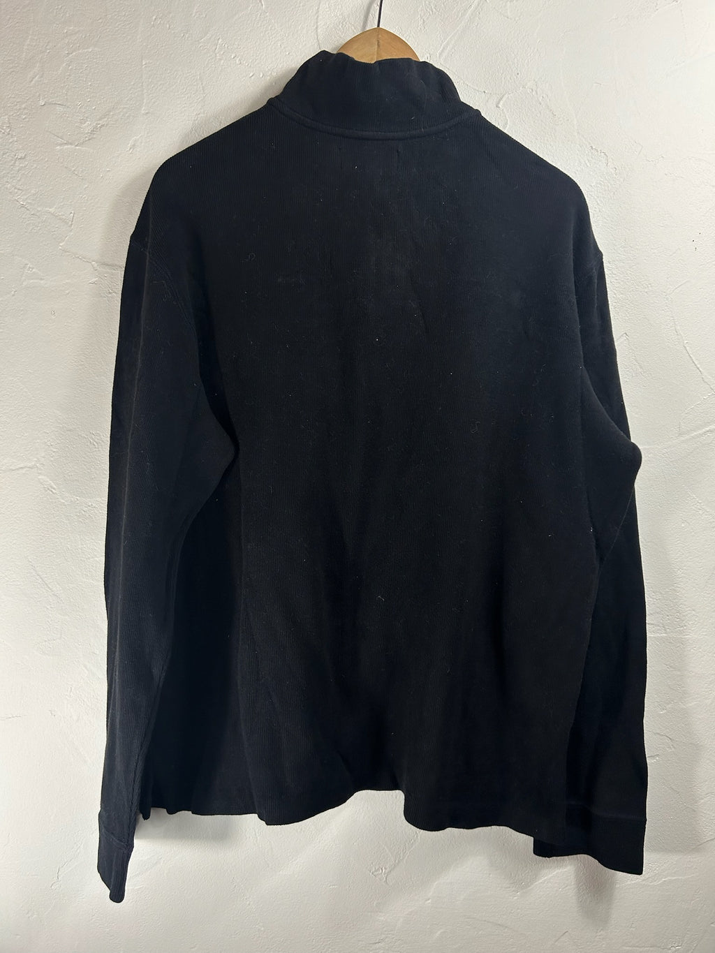Pull zippé Ralph Lauren noir - Homme - Taille L