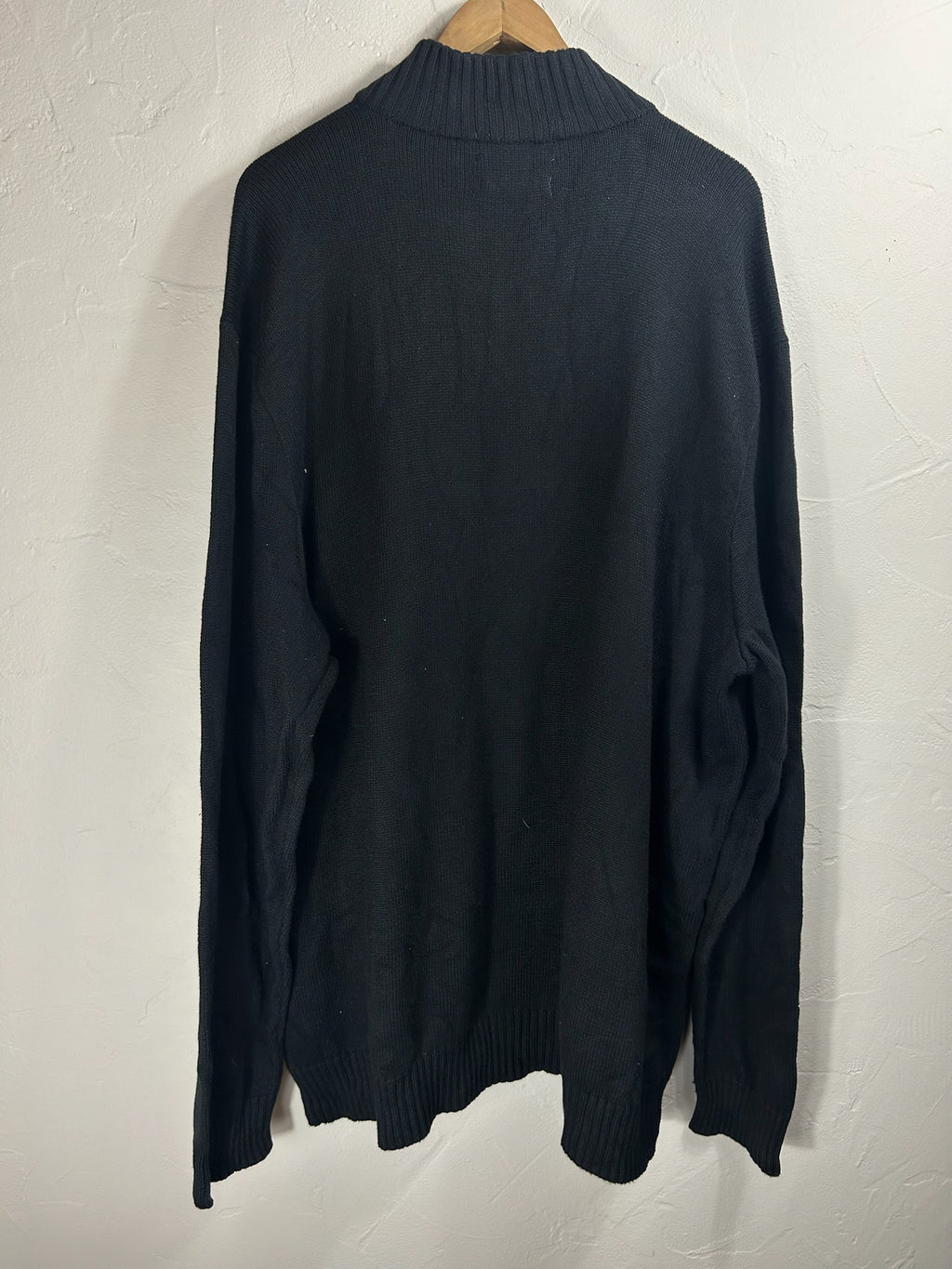 Pull zippé Ralph Lauren noir - Homme - Taille 3XL