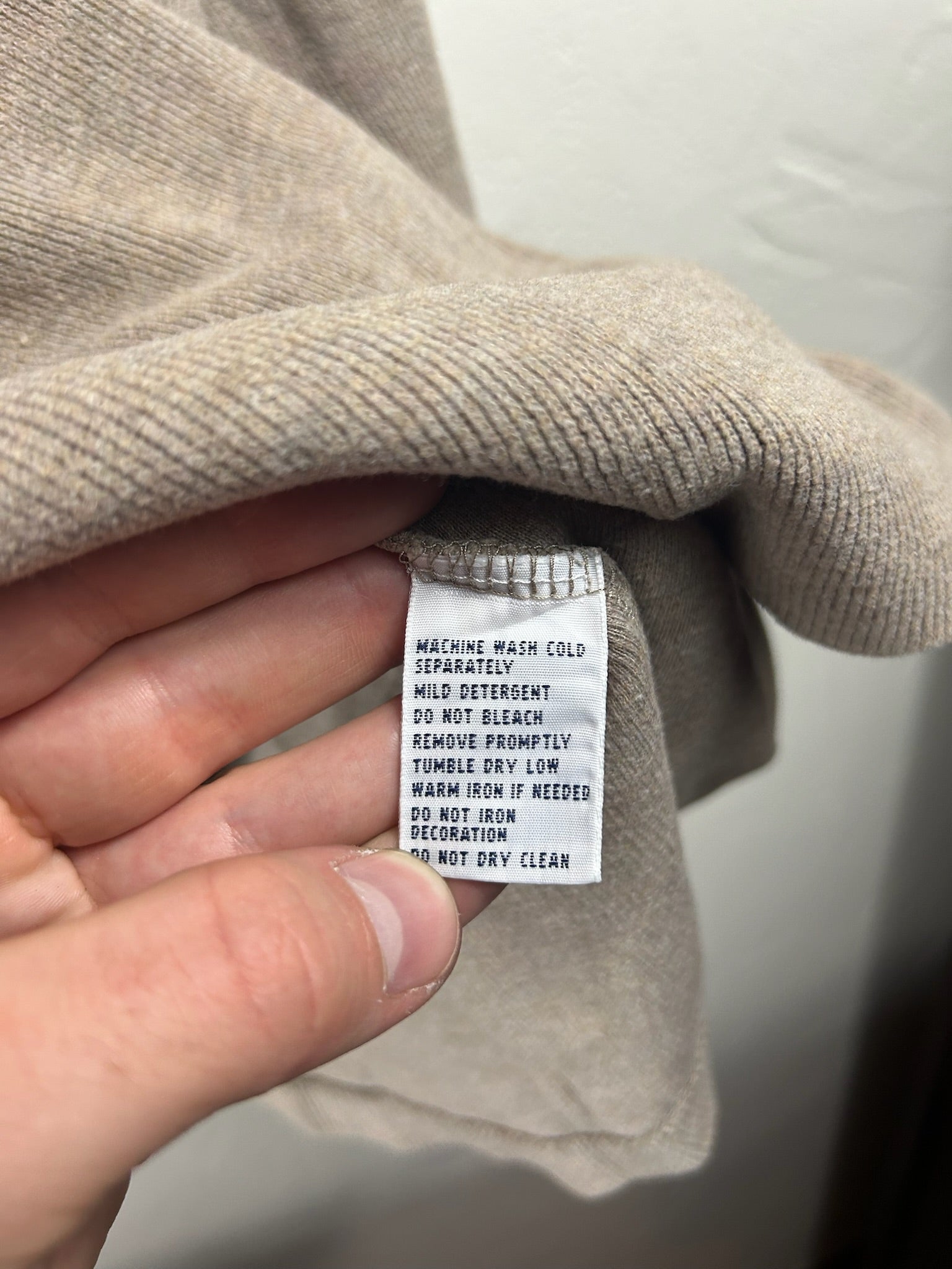 Pull zippé Ralph Lauren beige - Homme - Taille XXL