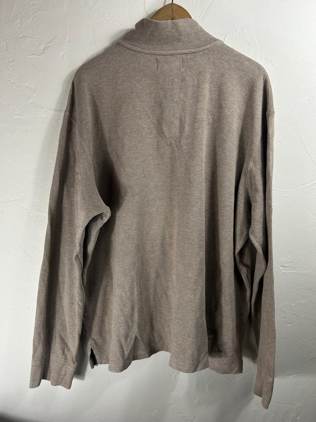 Pull zippé Ralph Lauren beige - Homme - Taille XXL