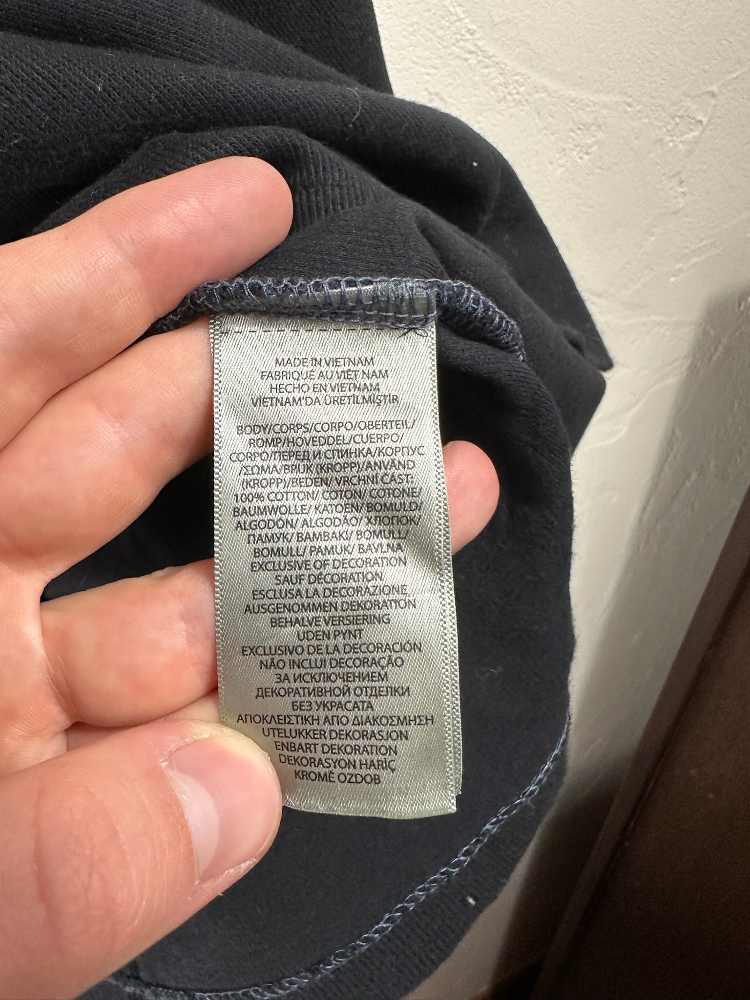 Pull zippé Ralph Lauren noir - Homme - Taille XL