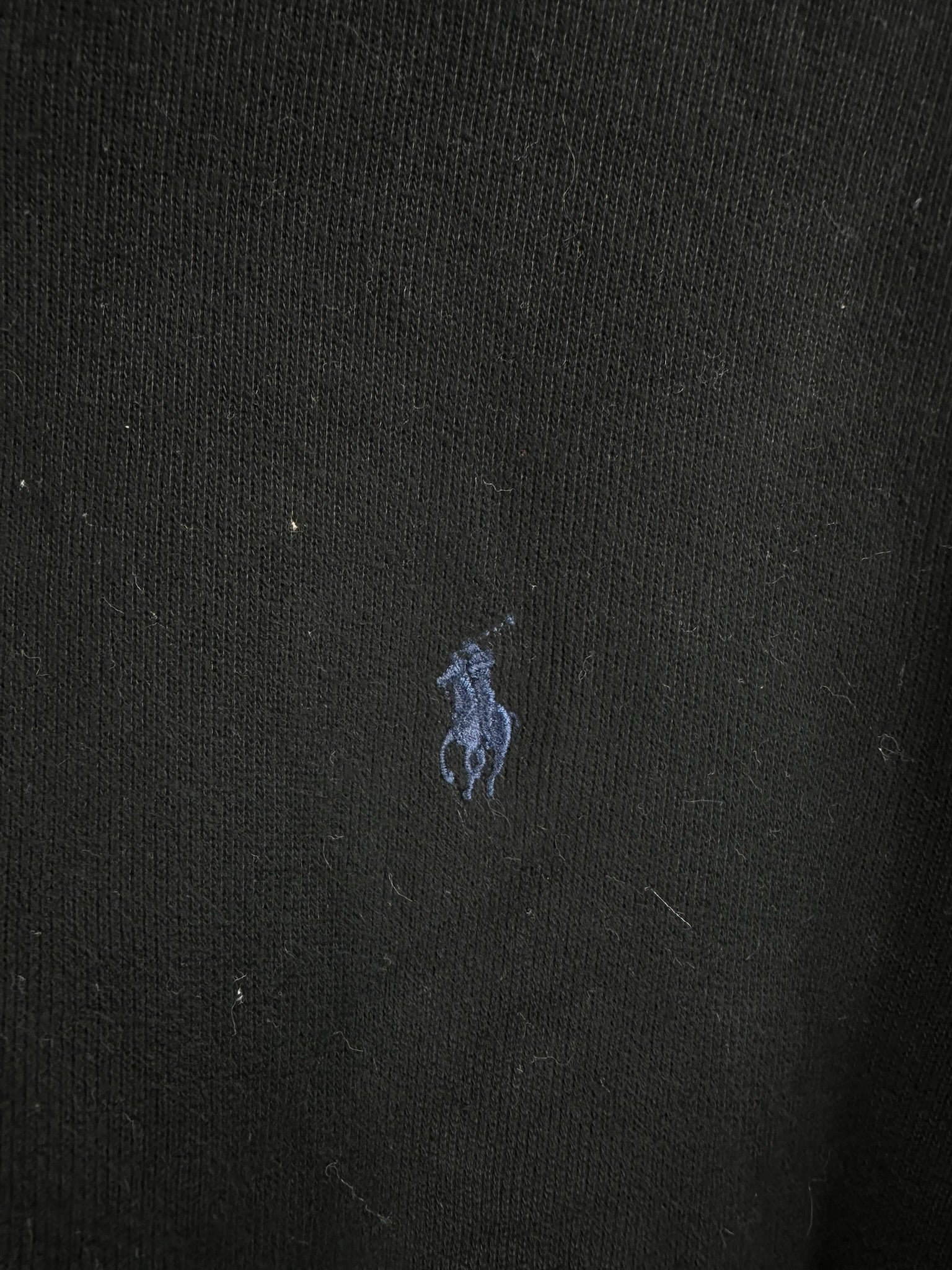 Pull zippé Ralph Lauren noir - Homme - Taille M