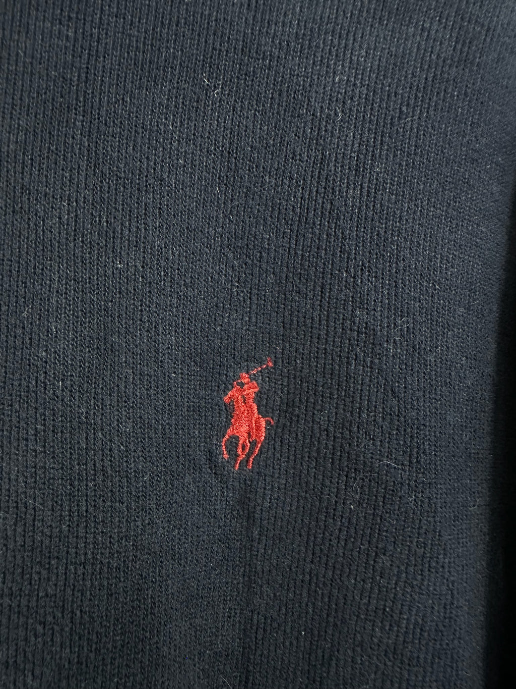 Pull zippé Ralph Lauren marine - Homme - Taille S