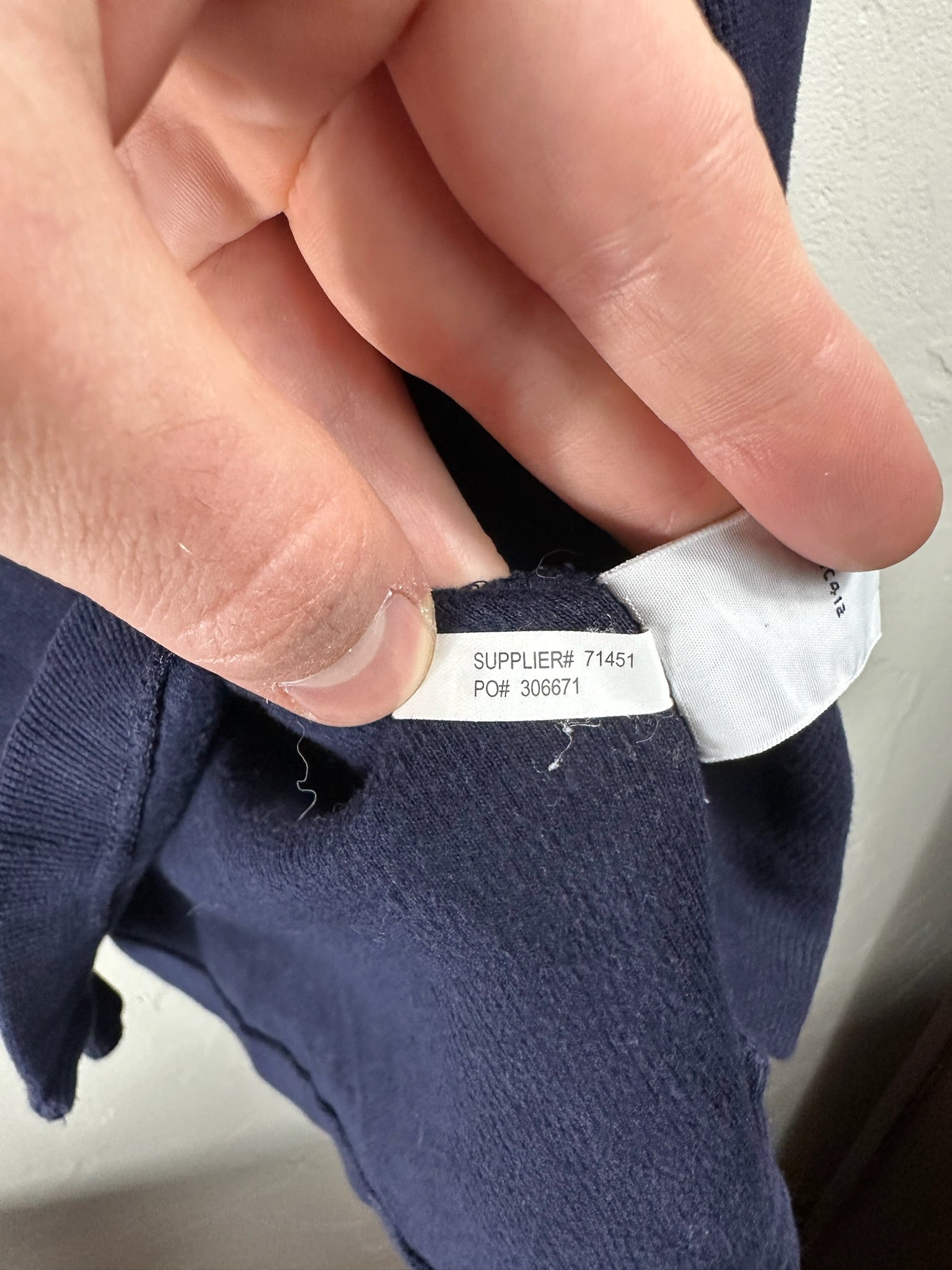 Pull zippé Ralph Lauren marine - Homme - Taille S