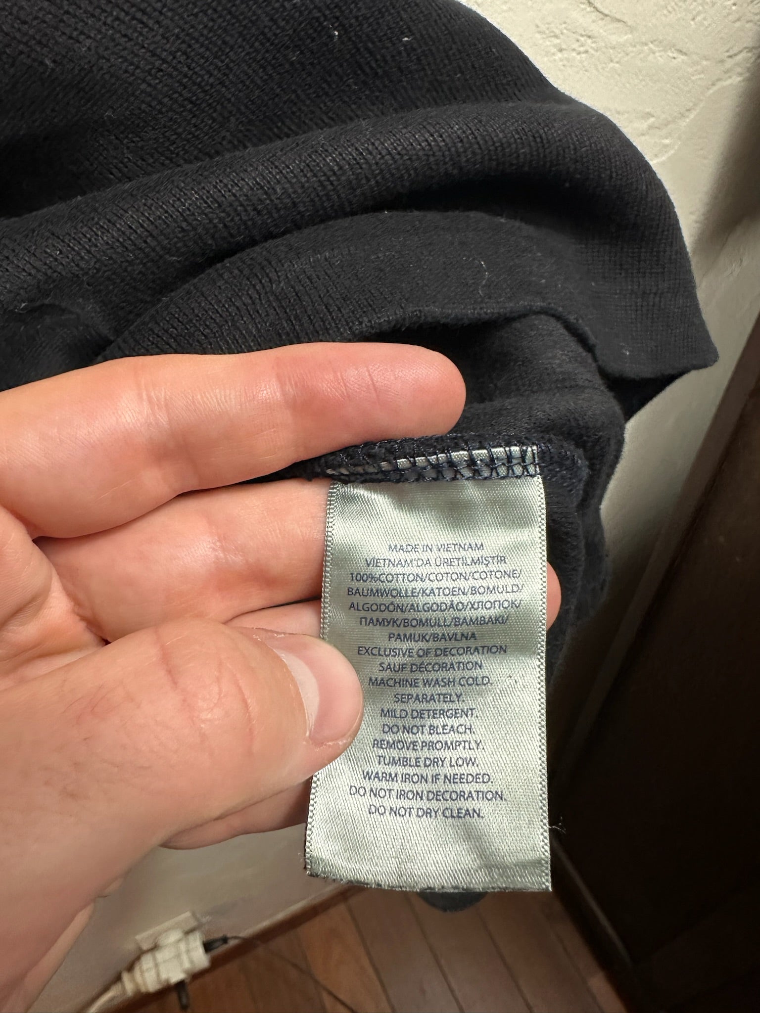 Pull zippé Ralph Lauren noir - Homme - Taille XXL