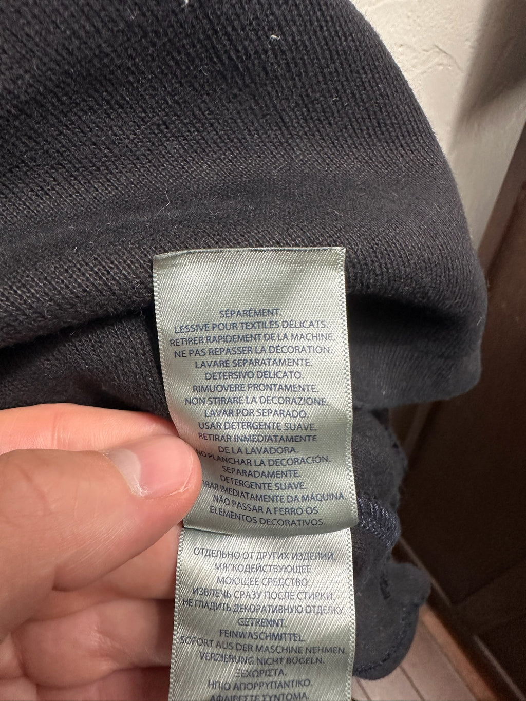 Pull zippé Ralph Lauren noir - Homme - Taille XXL