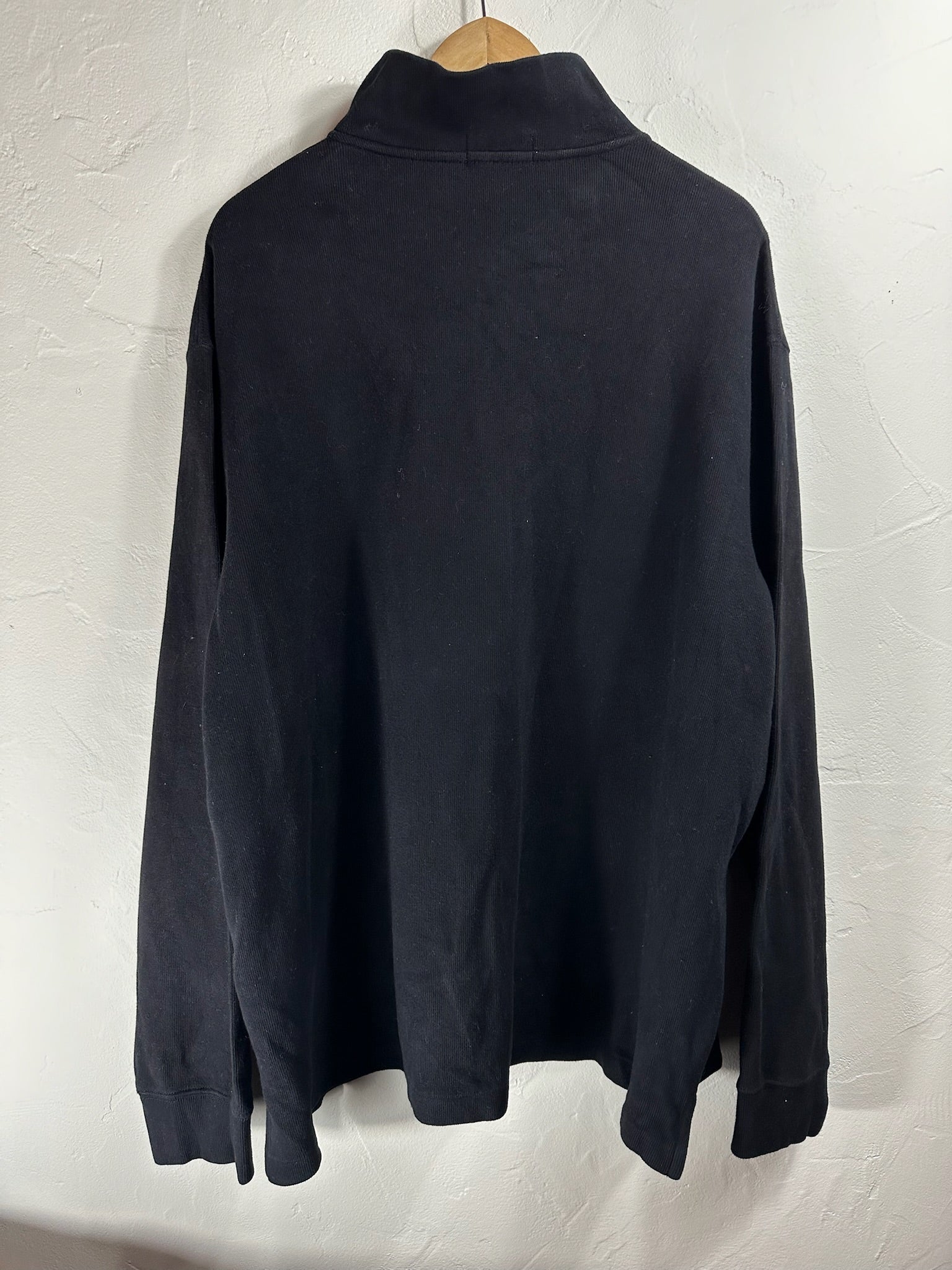 Pull zippé Ralph Lauren noir - Homme - Taille XXL