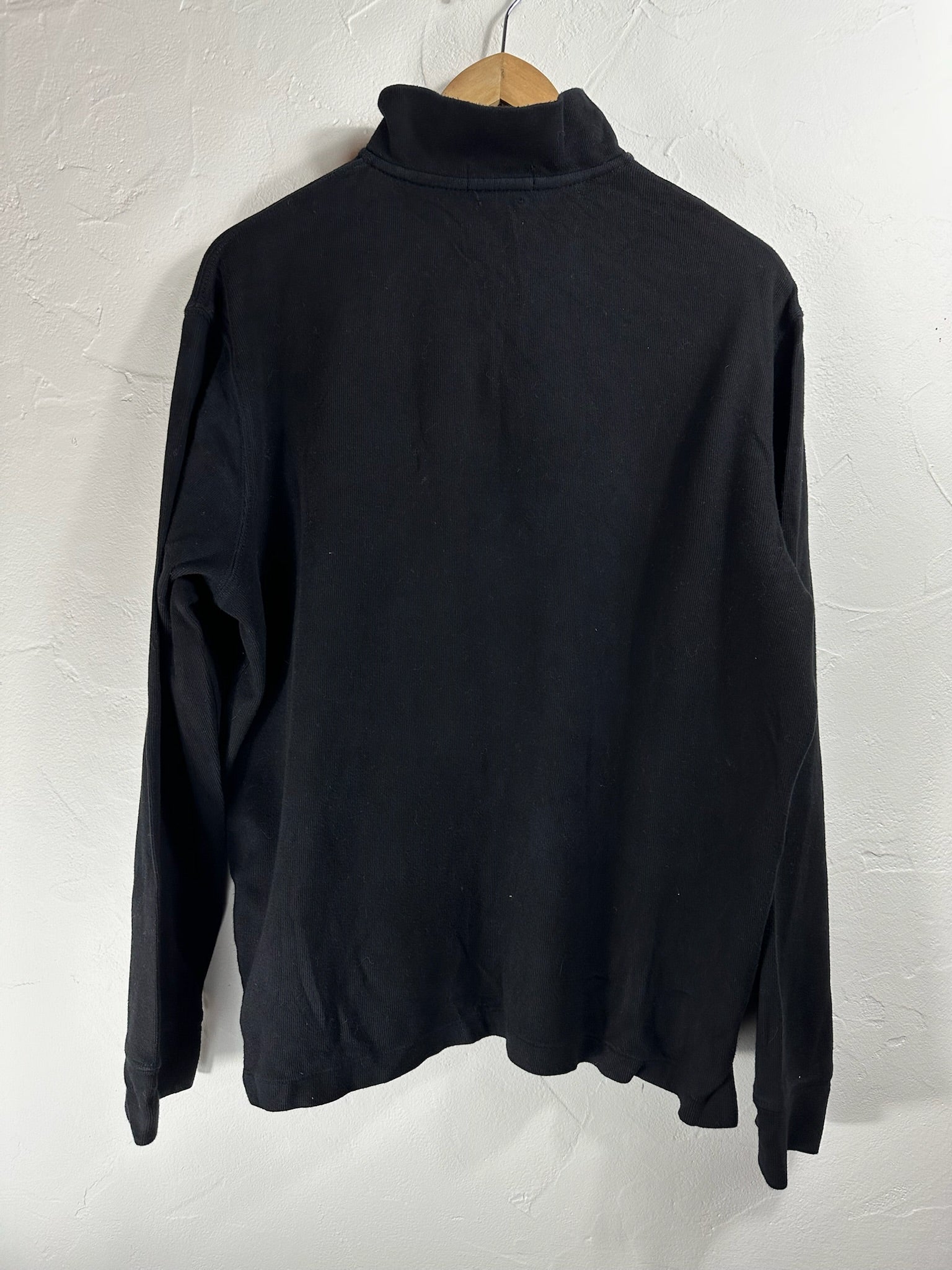 Pull zippé Ralph Lauren noir - Homme - Taille M