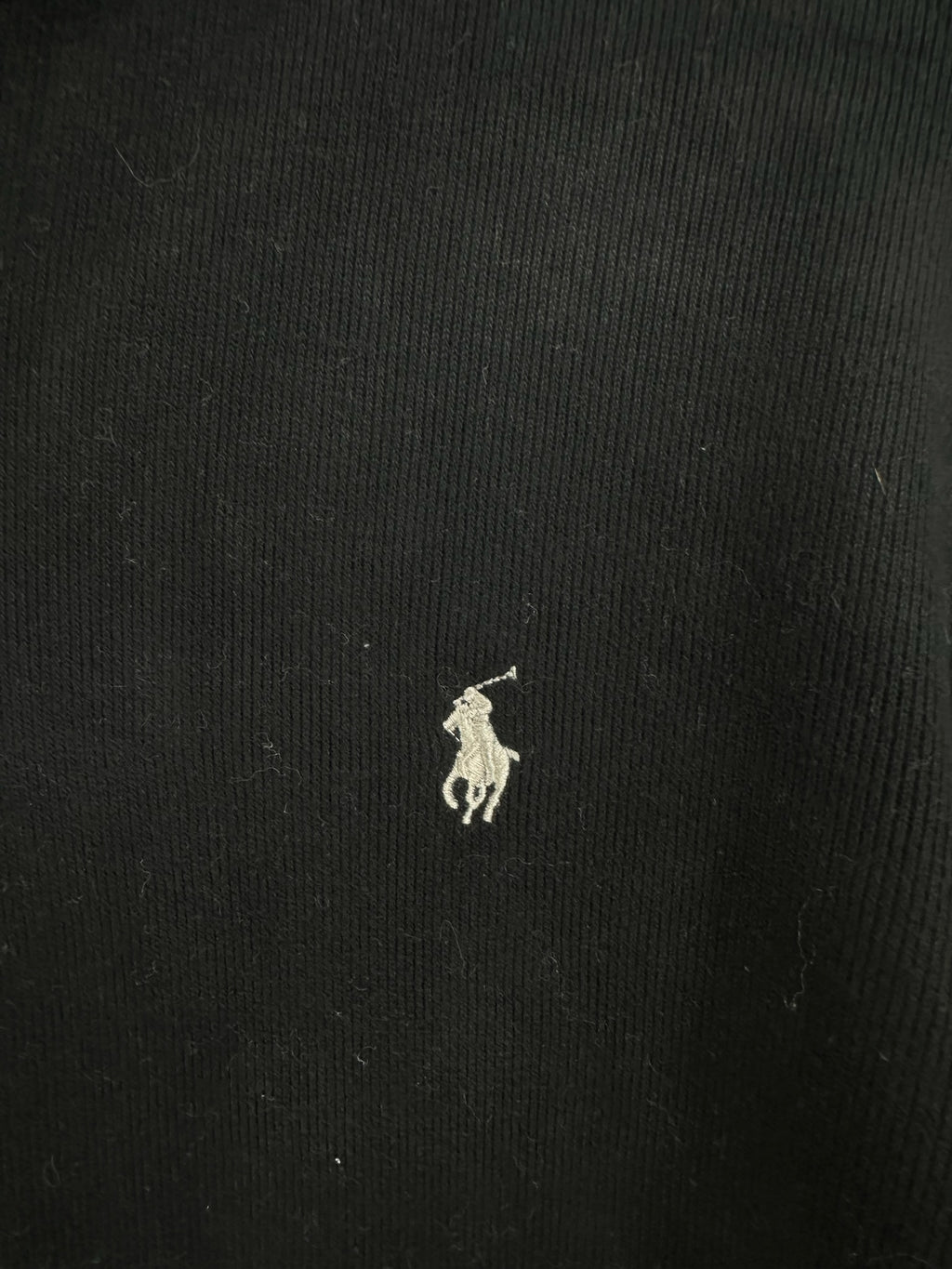 Pull zippé Ralph Lauren noir - Homme - Taille M