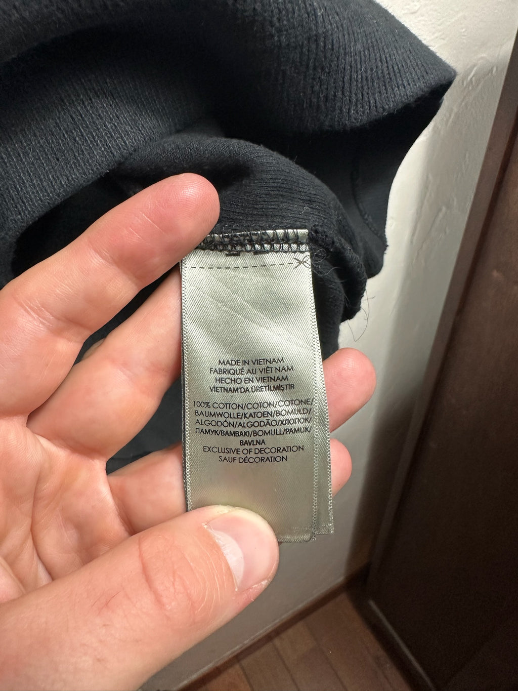 Pull zippé Ralph Lauren noir - Homme - Taille M