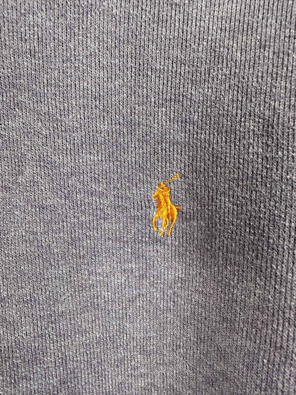 Pull zippé Ralph Lauren lila - Homme - Taille L