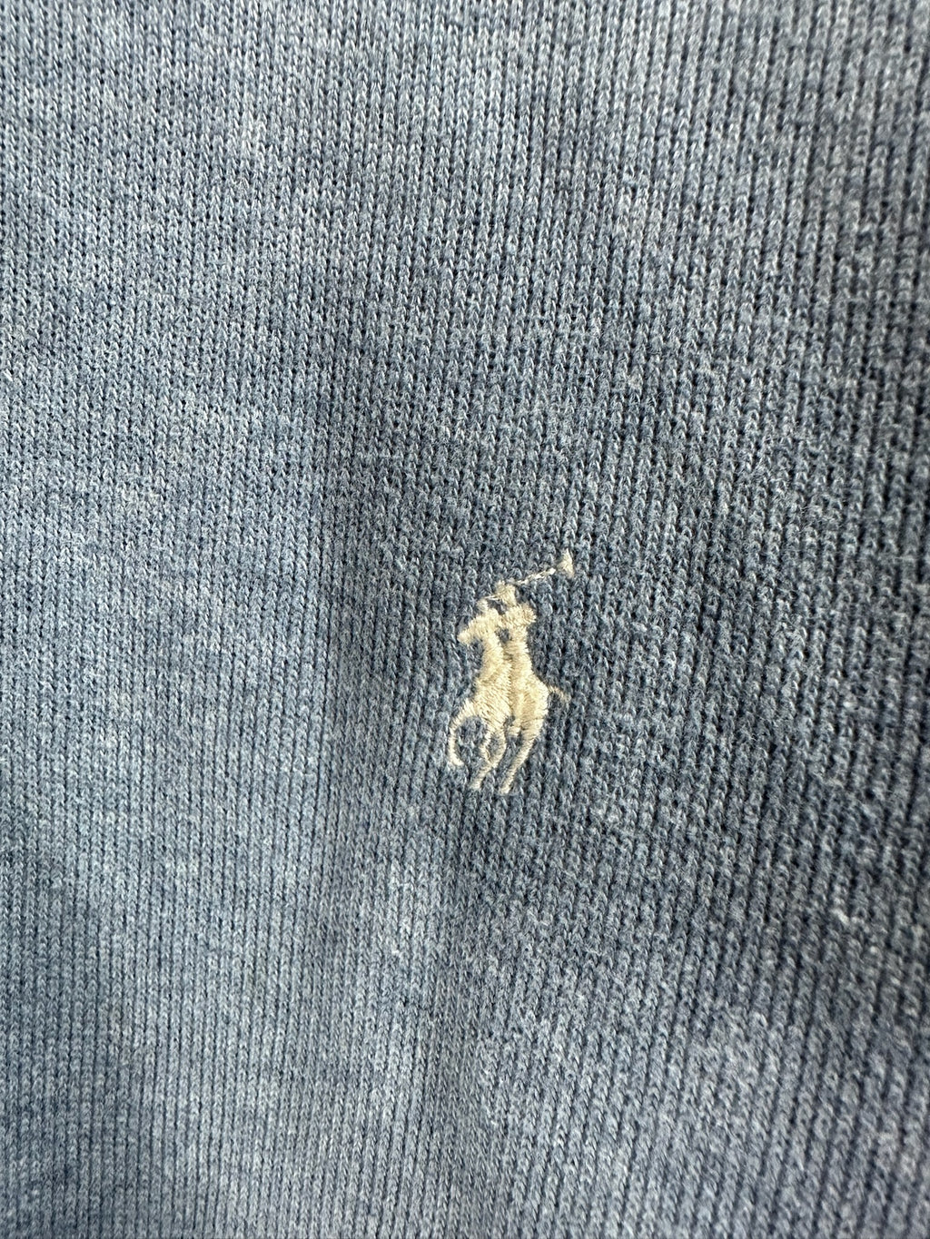 Pull zippé Ralph Lauren bleu - Homme - Taille XXL