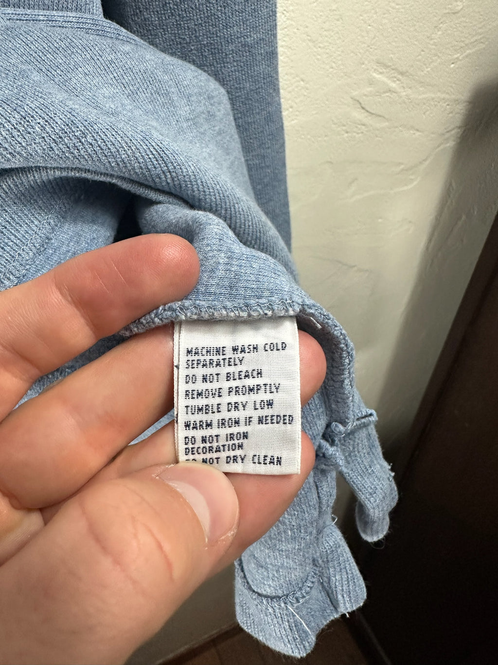 Pull zippé Ralph Lauren bleu - Homme - Taille XXL