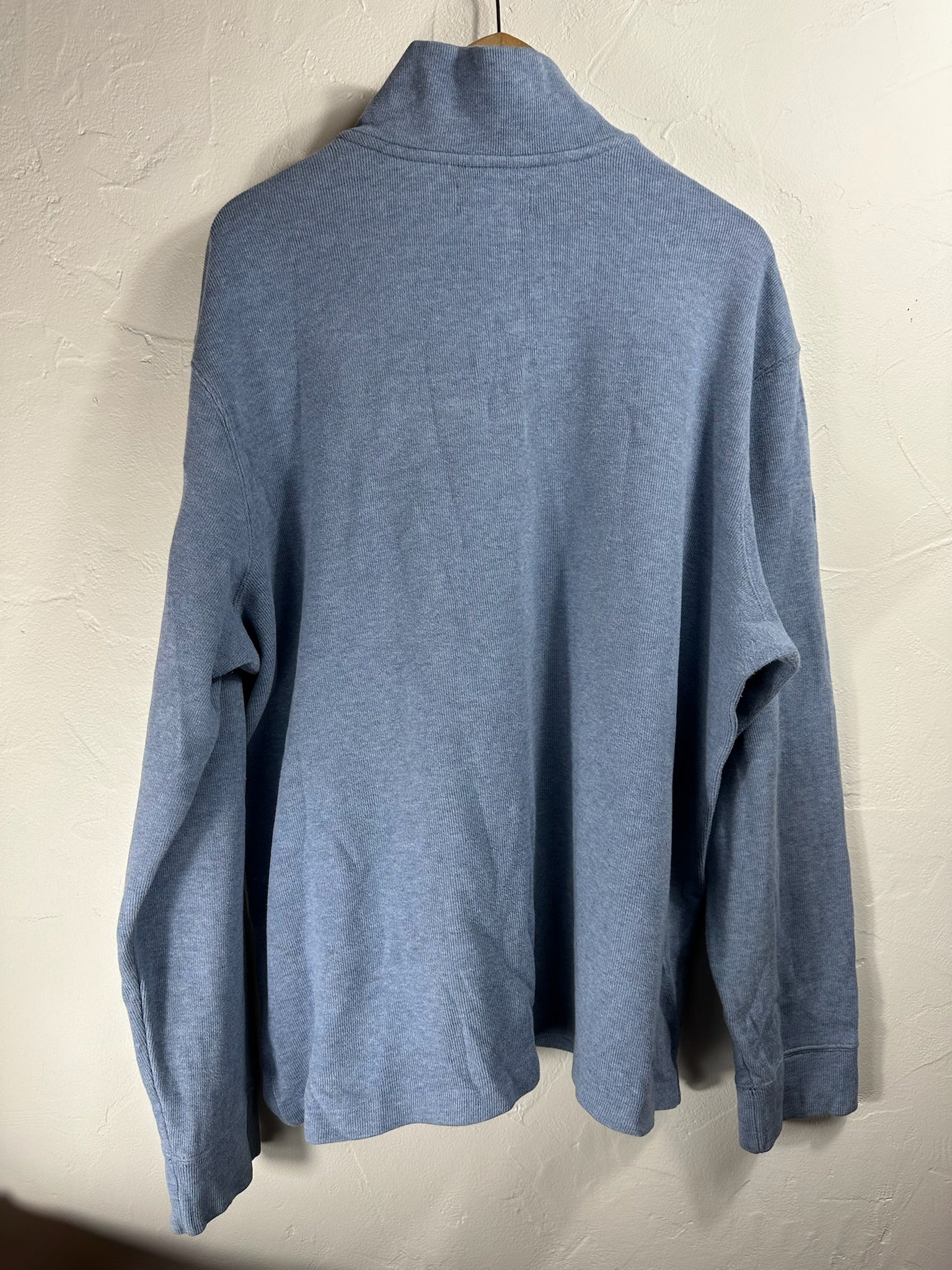 Pull zippé Ralph Lauren bleu - Homme - Taille XXL