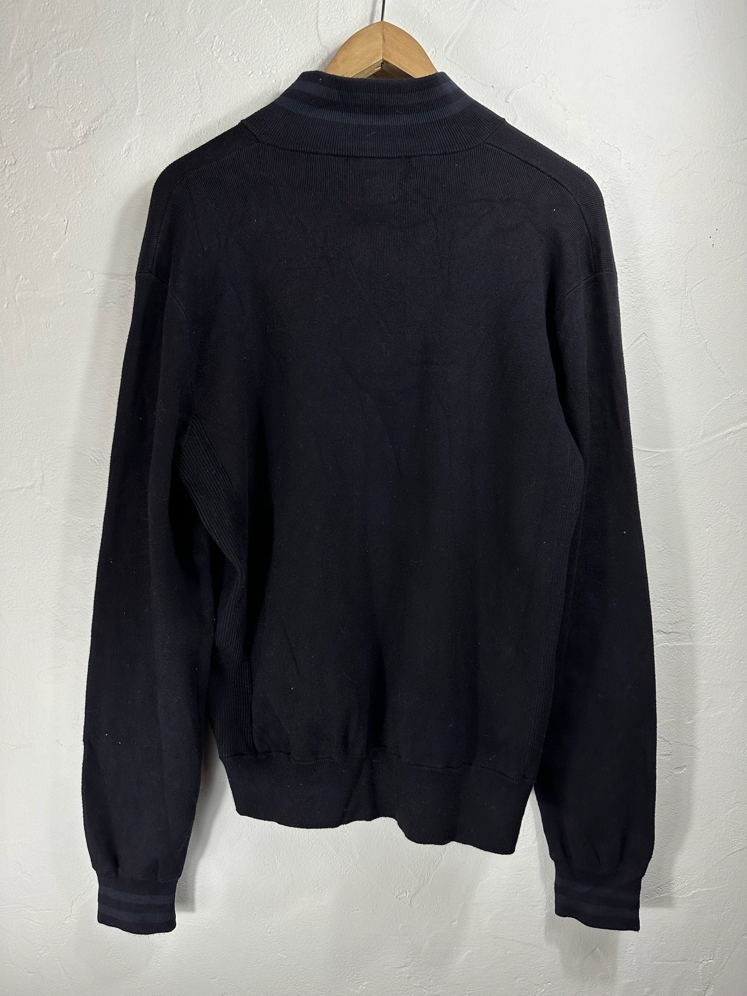 Pull zippé Ralph Lauren noir - Homme - Taille L