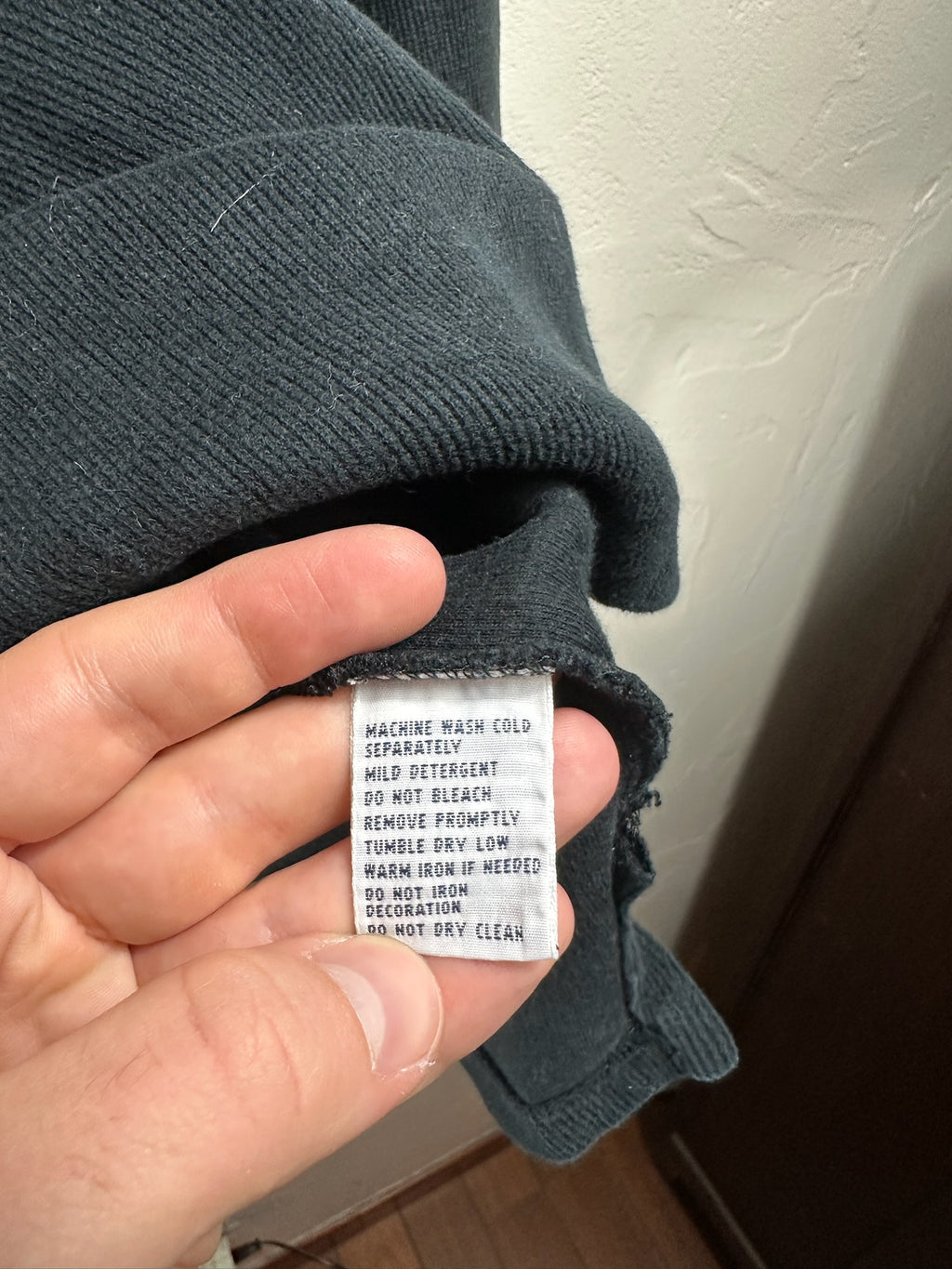 Pull zippé Ralph Lauren noir - Homme - Taille L