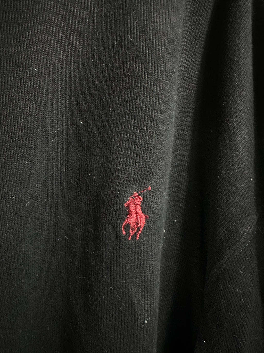 Pull zippé Ralph Lauren noir - Homme - Taille 3XL