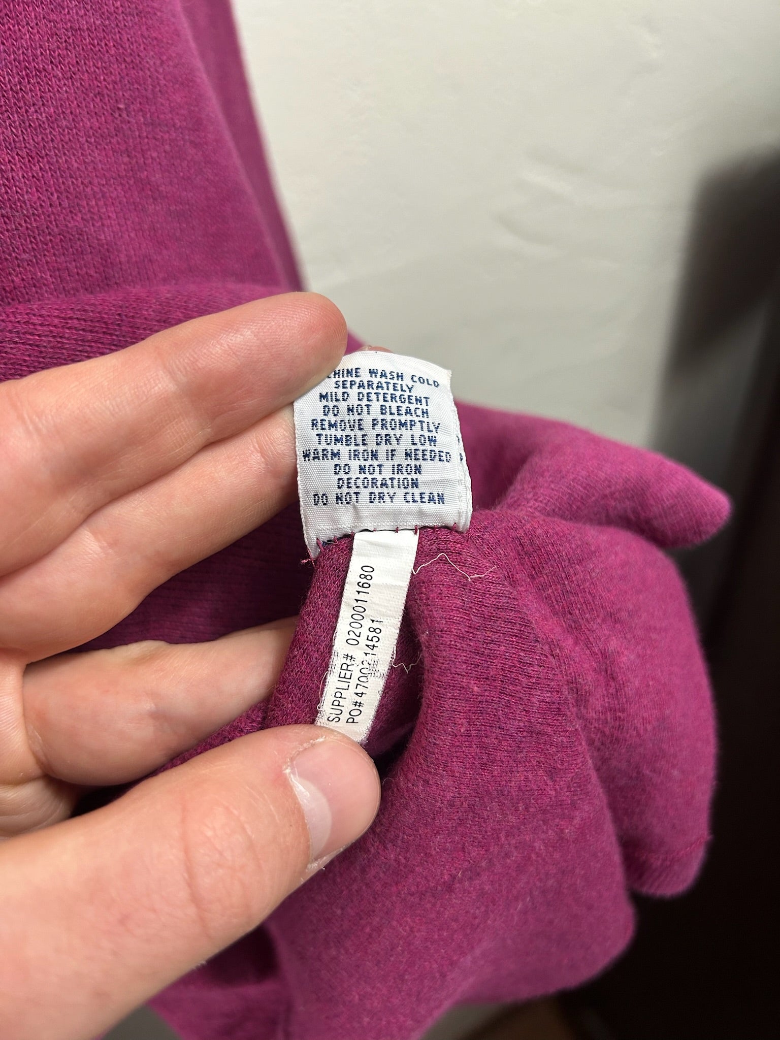 Pull zippé Ralph Lauren bordeaux - Homme - Taille XXL