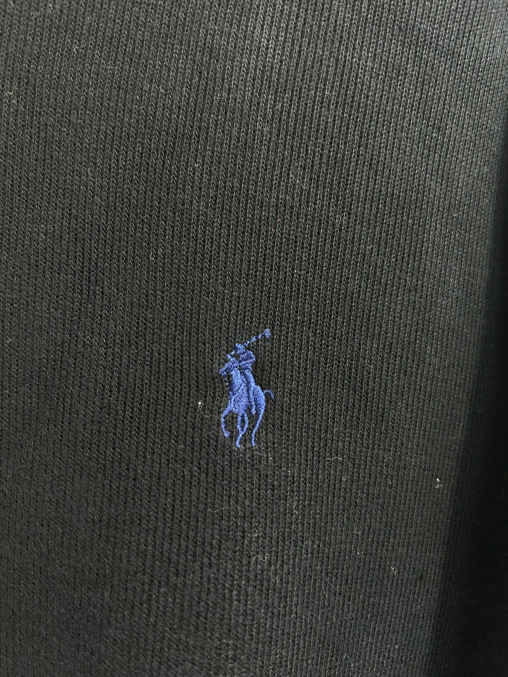 Pull zippé Ralph Lauren noir - Homme - Taille L