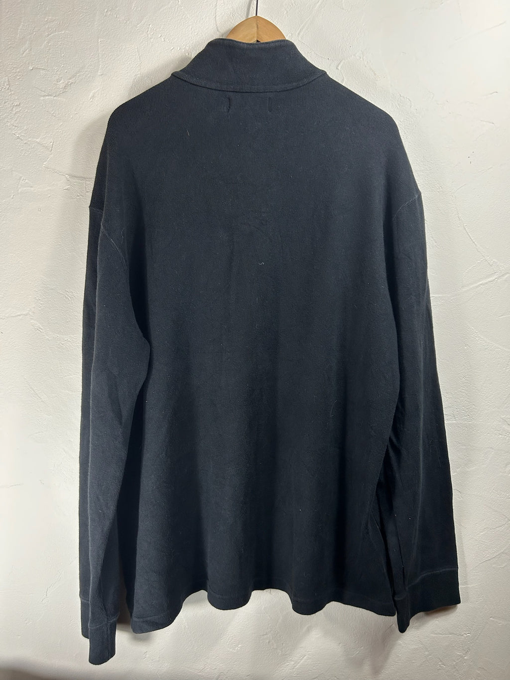 Pull zippé Ralph Lauren noir - Homme - Taille XL