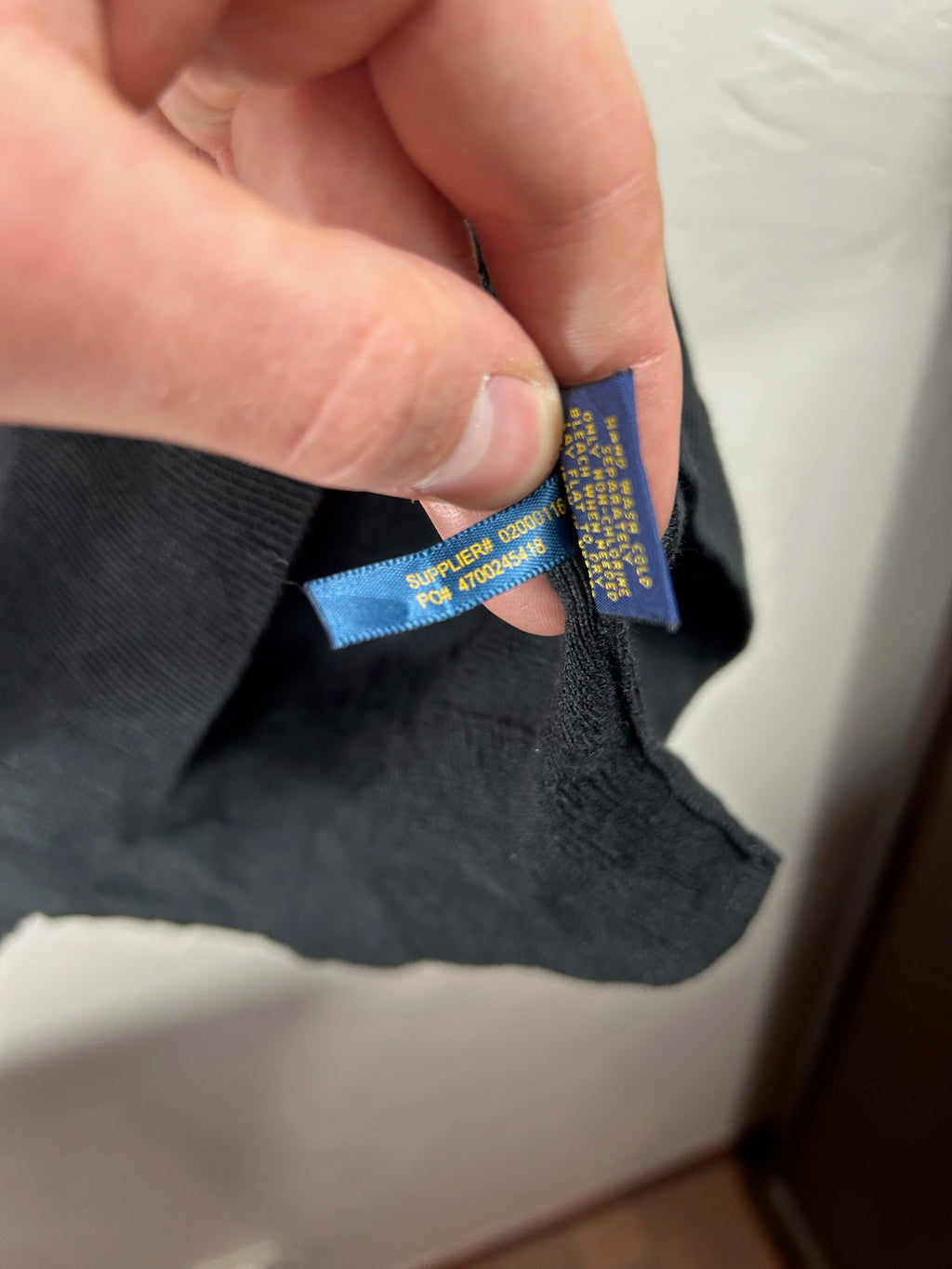 Pull zippé Ralph Lauren noir - Homme - Taille XL